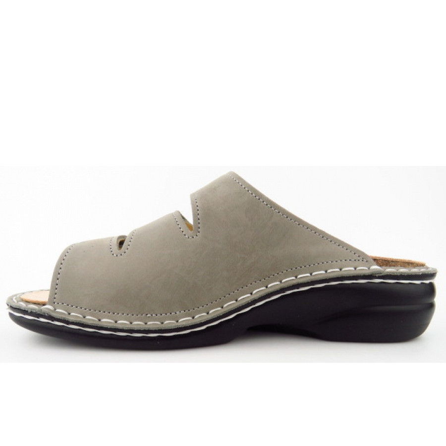 Finn Comfort Damen Kos taupe latte Pantolette in taupe latte